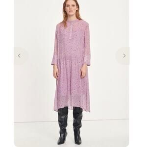 Samsoe Samsoe Wisteria Purple Elm Shirt Dress Size M